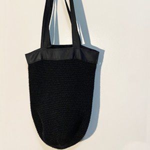 The Sak Black Crochet Vintage Bag